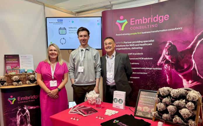 Embridge Consulting joins NHS finance leaders at HFMA