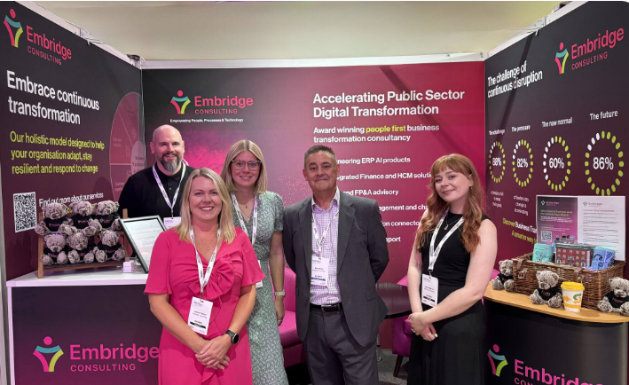 Embridge Consulting showcases innovation at Public Finance Live 2025