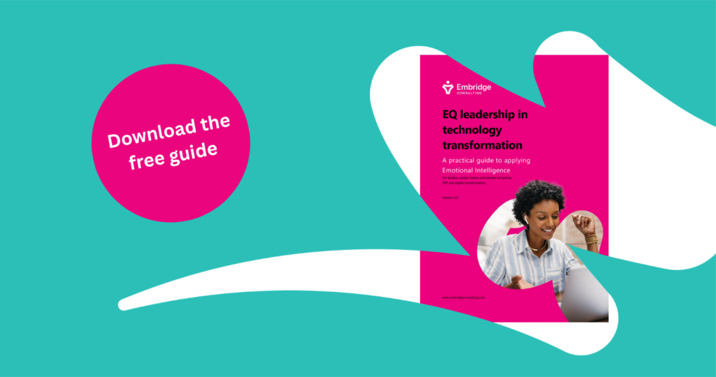 Embridge Consulting | Guide: EQ leadership in technology transformation