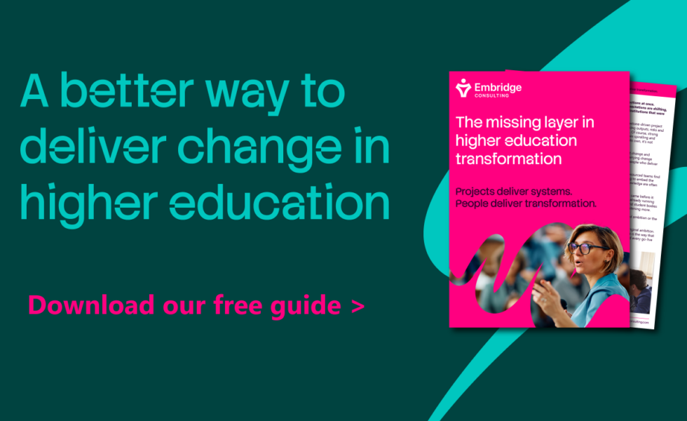 Guide: The missing layer in higher education transformation