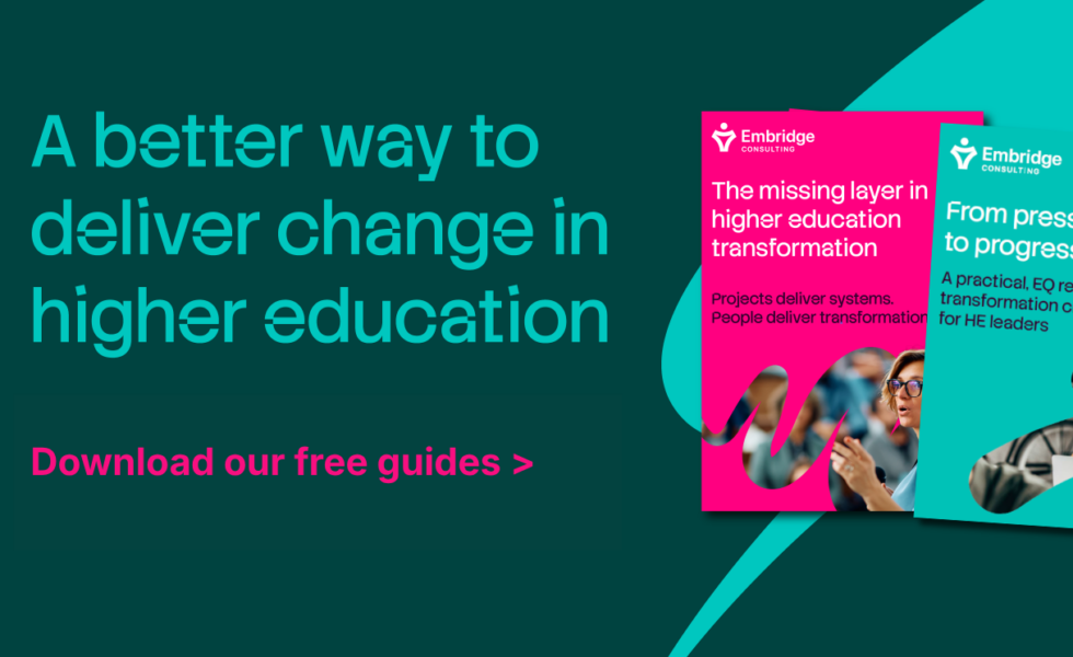Guides: The missing layer in higher education transformation