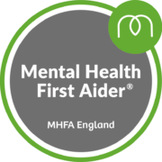 MHFA England badge